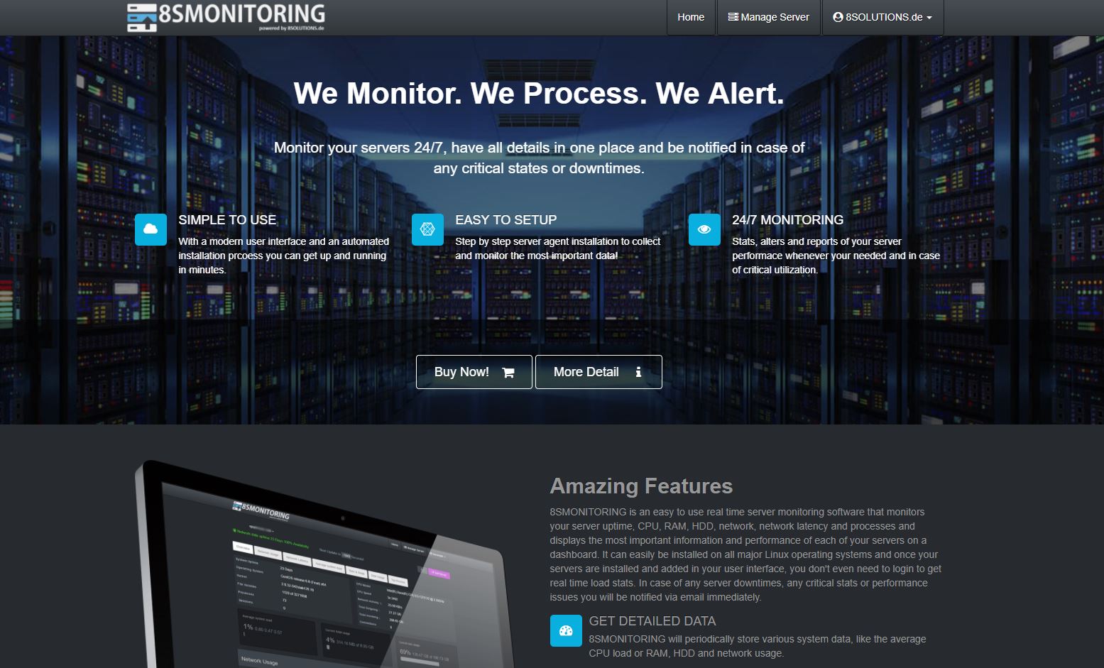 8smonitoring Screen